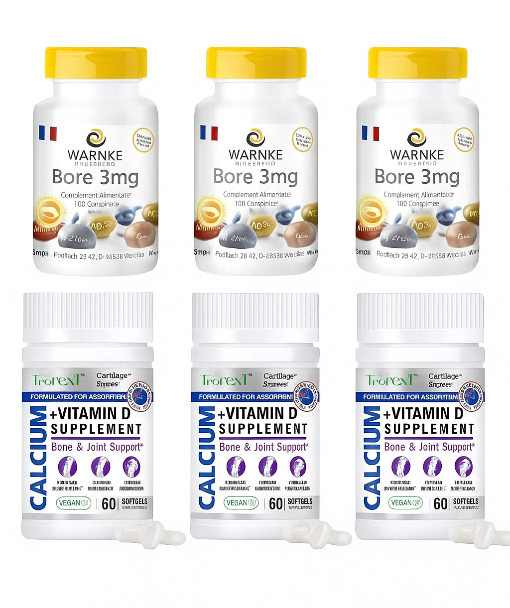 PACK CROISSANCE ULTIME : BORE + CALCIUM & VITAMINE D3