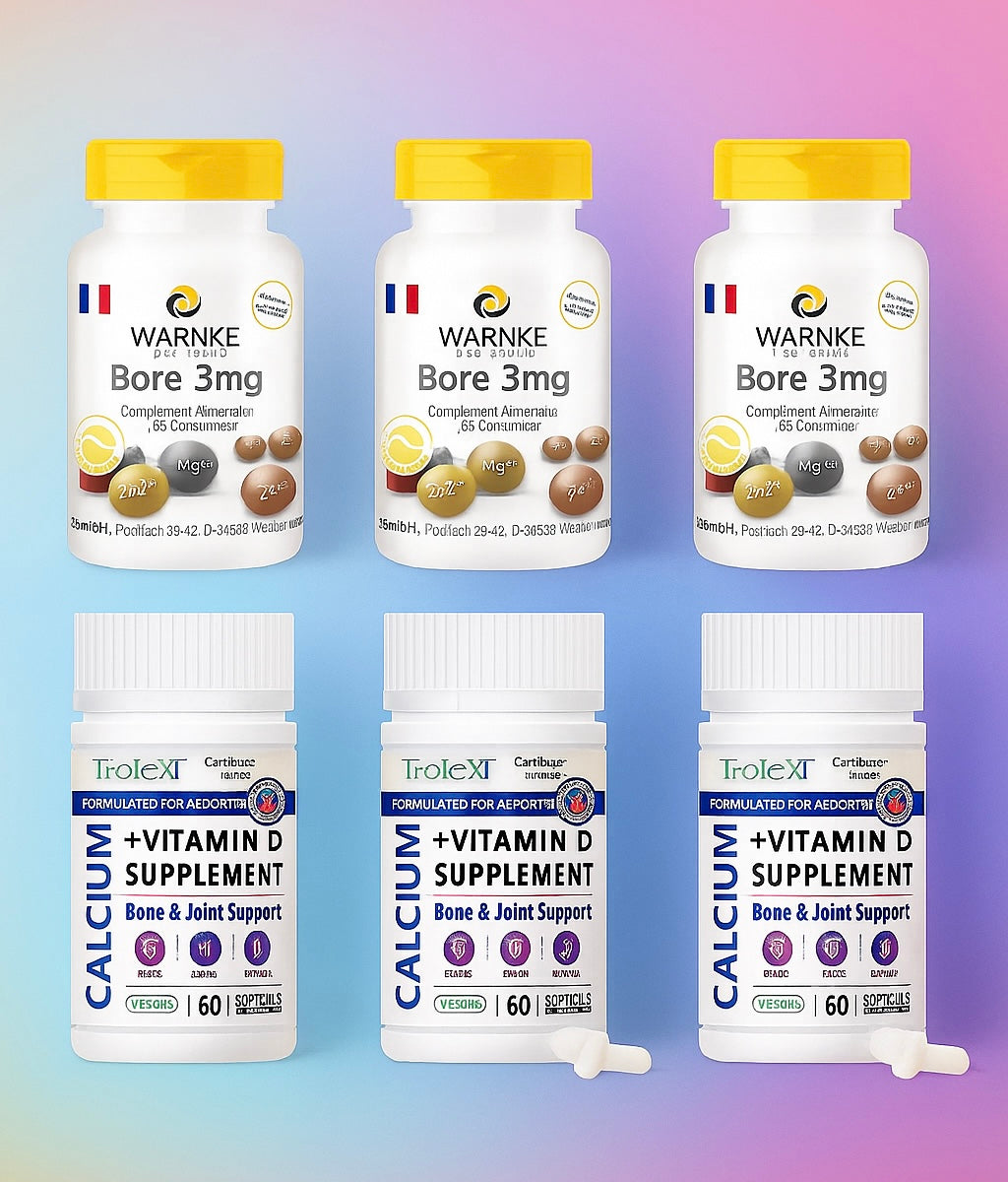 PACK CROISSANCE ULTIME : BORE + CALCIUM & VITAMINE D3