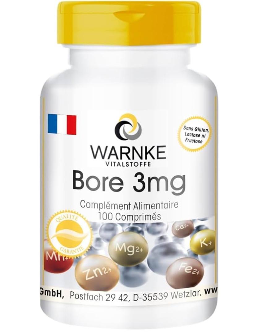 BORE 3MG-CROISSANCE EN TAILLE