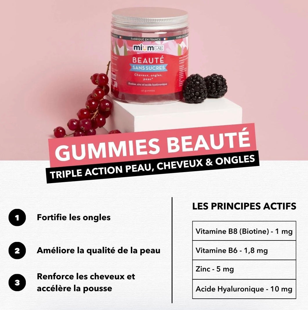 GUMMIES BEAUTÉ - VISAGE SUBLIMÉ