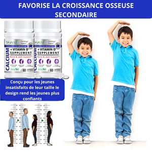 GUMMIES POUR LA TAILLE - CROISSANCE OSSEUSE.