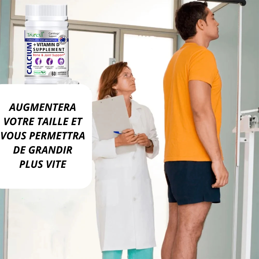 GUMMIES POUR LA CROISSANCE EN TAILLE .