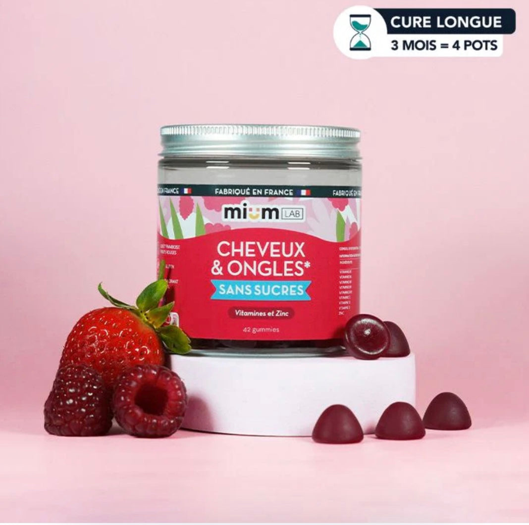 GUMMIES CHEVEUX ET ONGLES- BELLE ÉCLAT