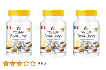PACK CROISSANCE ULTIME : BORE + CALCIUM & VITAMINE D3